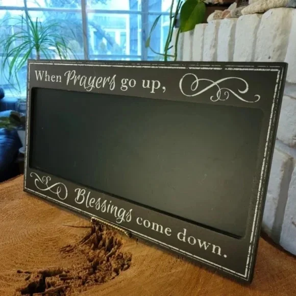 Blessings Chalkboard Wall Art - Picture 2 of 7